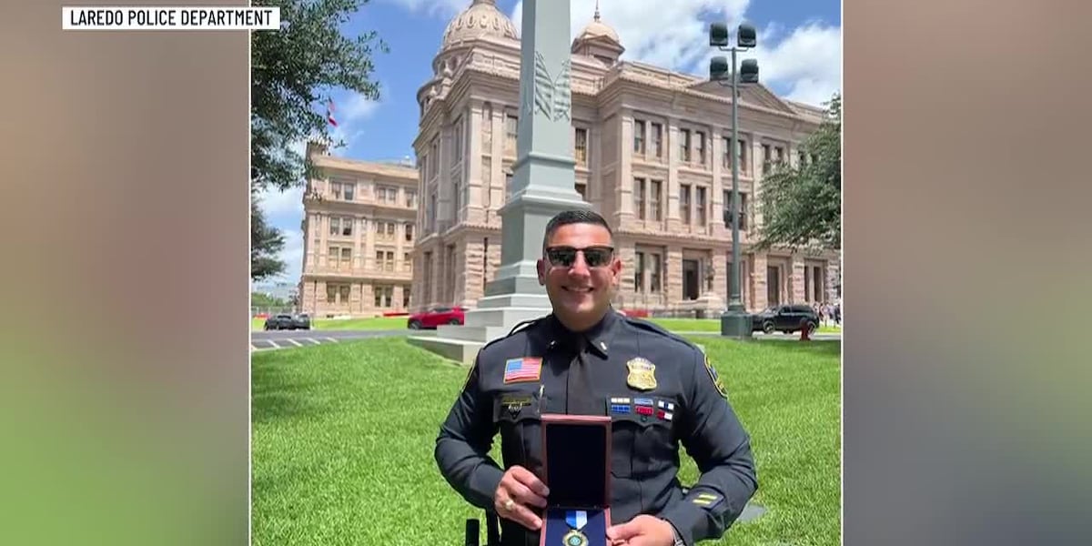 Laredo police lieutenant honored at Texas State Capitol