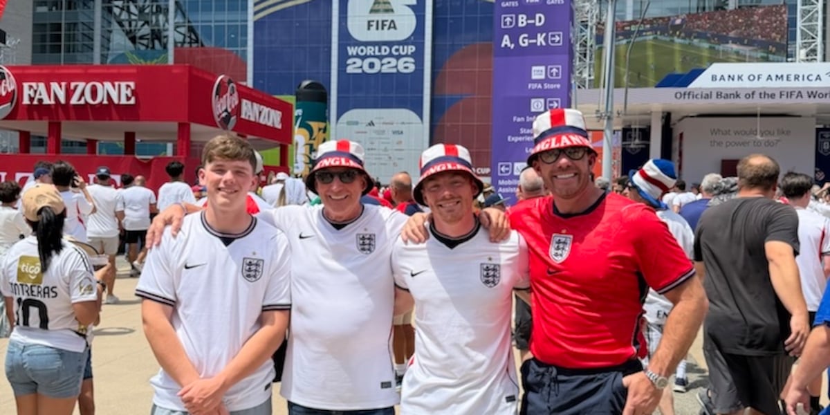 England’s World Cup trip to Dallas once-in-a-lifetime opportunity for Aggie and his family
