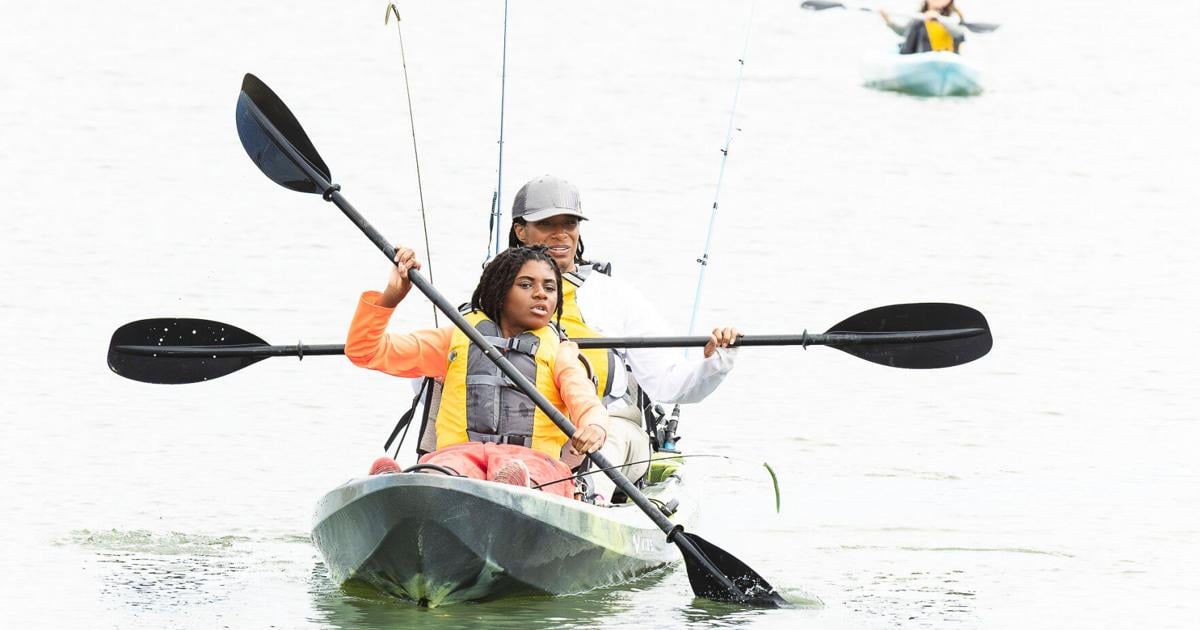 Heroes on the Water host kayak fishing day in Santo for military, first responders | Mineral-wells