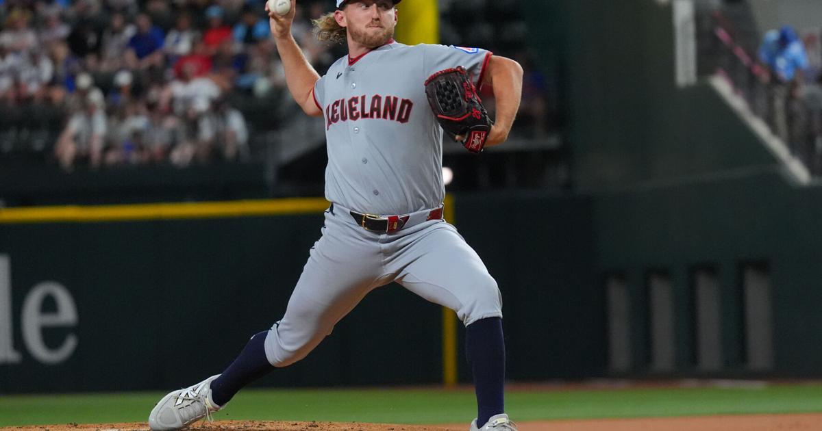 Tanner Bibee gets first win of season in 14th start, Guardians beat Rangers 6-0 | National Sports