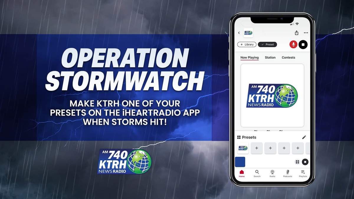 Another Round of Storms Sunday Across Houston | NewsRadio 740 KTRH
