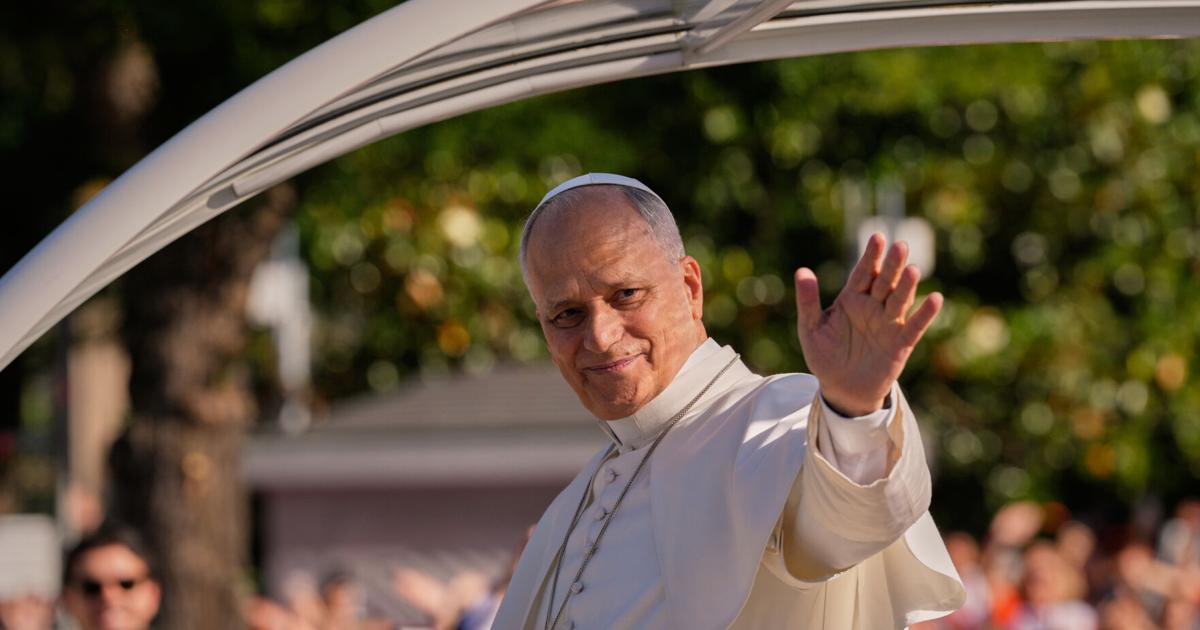 More than 1 million people flood Madrid streets to see Pope Leo XIV and flower-carpeted procession | Ap