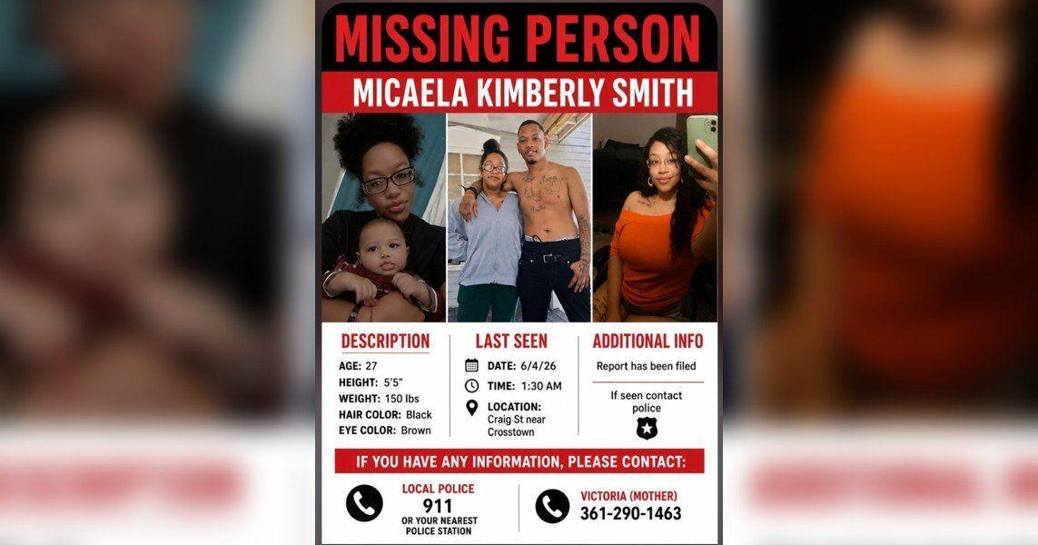 Corpus Christi police seek help in locating missing woman | North Texas