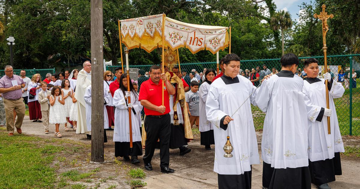 Basilica of St. Paul celebrates Corpus Christi | Orlando