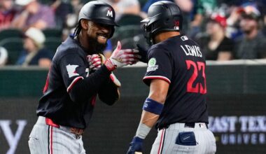 Josh Bell hits 3-run homer and Byron Buxton goes deep for No. 23 as Twins beat Rangers 4-2 | Associated Press