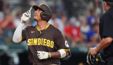 Manny Machado hits a 3-run homer in 10th and has 5 RBIs as Padres beat Rangers 6-4 | National Sports