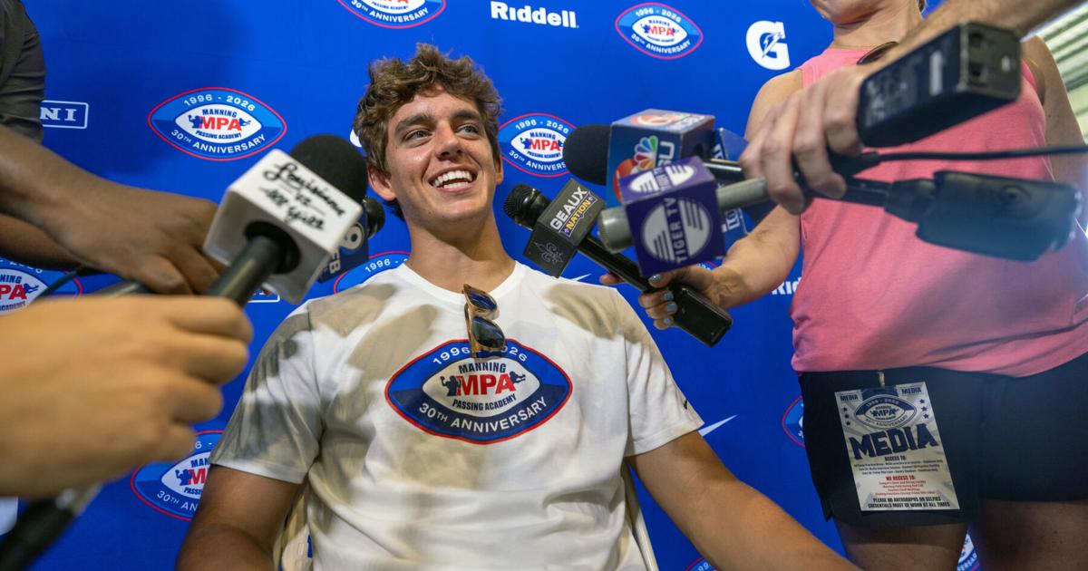 Texas QB Arch Manning looks forward to Year 3, visit to LSU | Sports