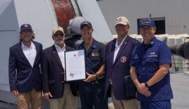 TNS Zavala Squadron delivers resolution to USS Cooperstown | Rockport Pilot