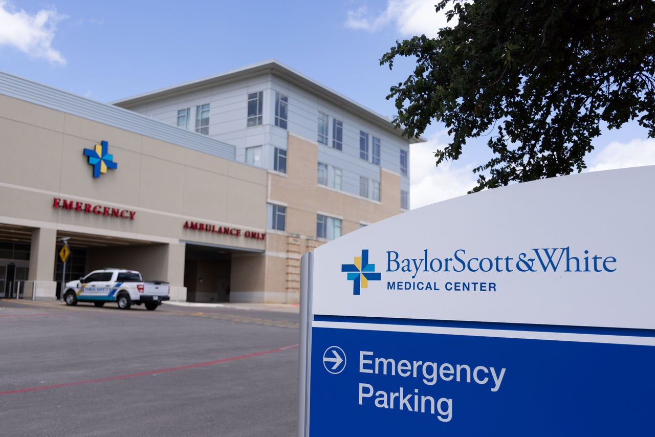 Callaway sought medical treatment for early pregnancy loss at Baylor Scott & White Medical Center in Round Rock, Texas, shown above.