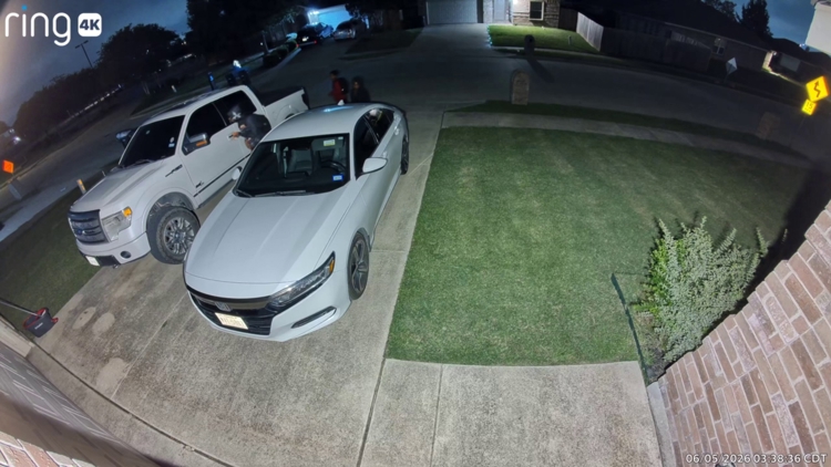 Surveillance video shows young suspects targeting unlocked cars in Fort Worth