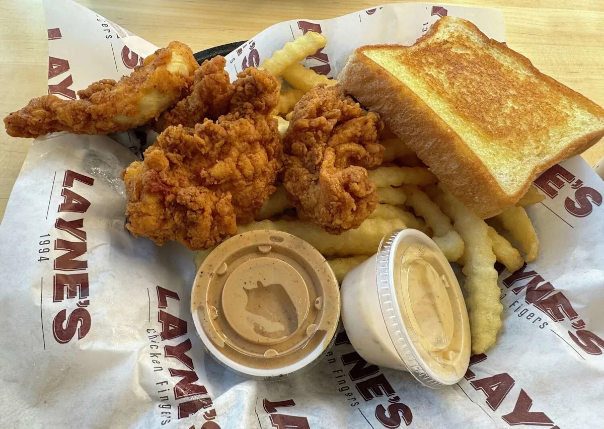 Texas-born Raising Cane's rival sets opening for 50th chicken hut