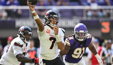 Houston Texans QB C.J. Stroud Prepares for His Turn
