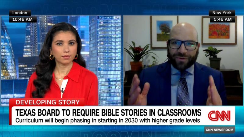 Texas to require teachers to teach the Bible in class