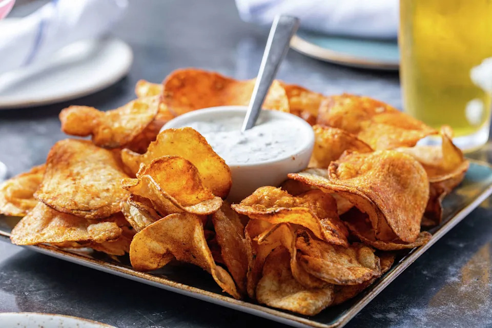 Dill pickle dip at State Fare Kitchen & Bar in Houston, Texas. (Culinary Khancepts/Handout)