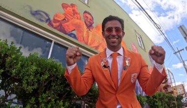 Orange Suit Man brings Dutch soccer pride to North Texas