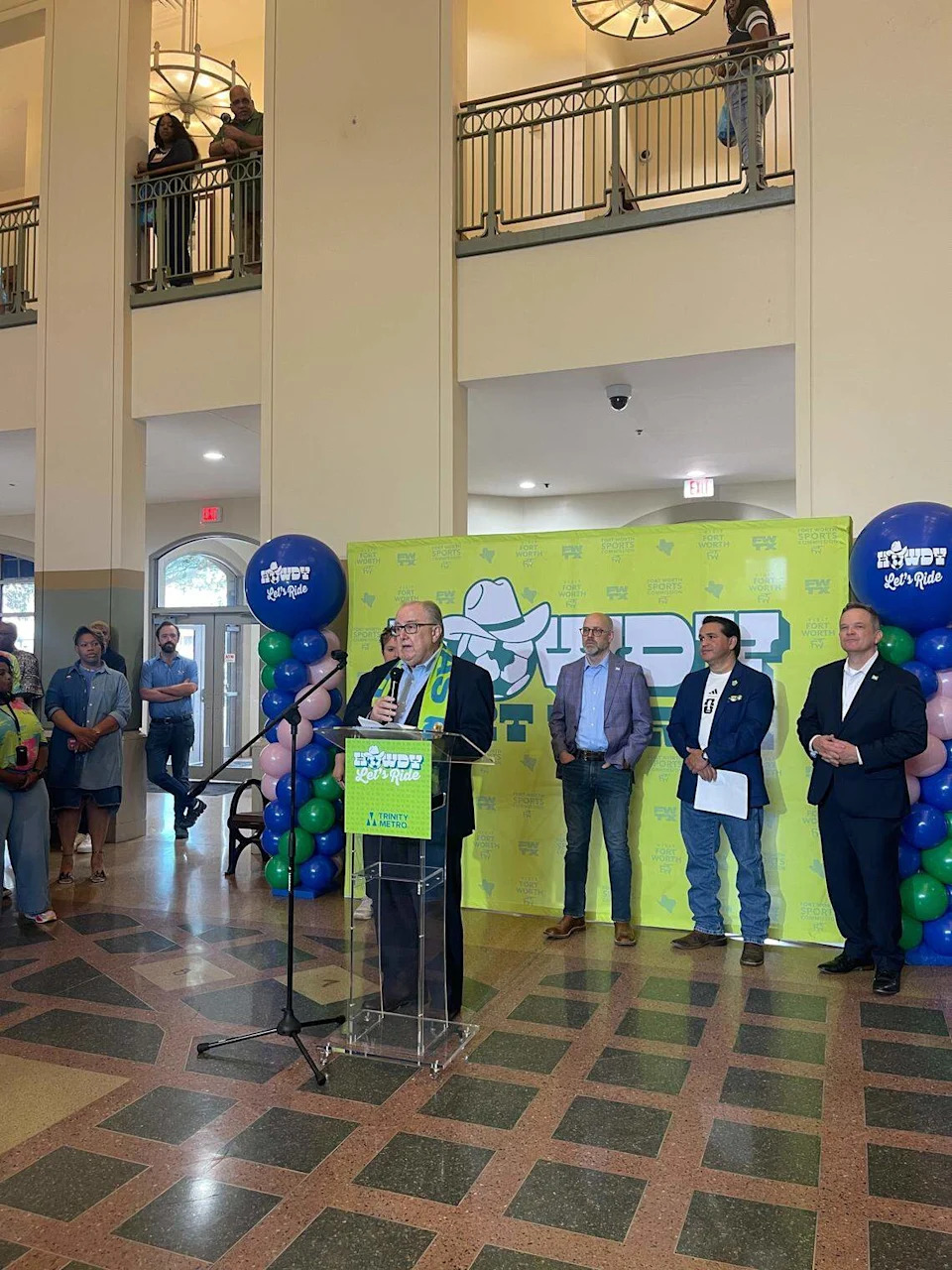 Michael Morris talks about Trinity Metro station’s preparations for World Cup and train rail extension into south Fort Worth