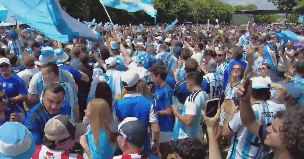 Argentina fans excited for Monday's match