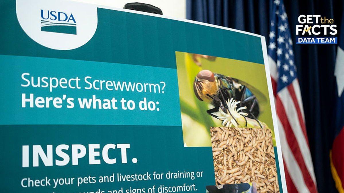 Track where the New World screwworm has been detected