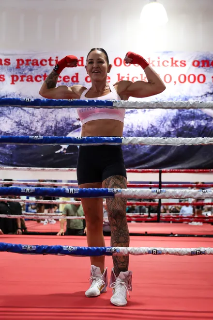 Desley Robinson - 2026 MVPW Open Workouts at Hans Martial Arts Gym in El Paso, Texas Wednesday, May 27, 2026. (Matt Ferris / MVP)