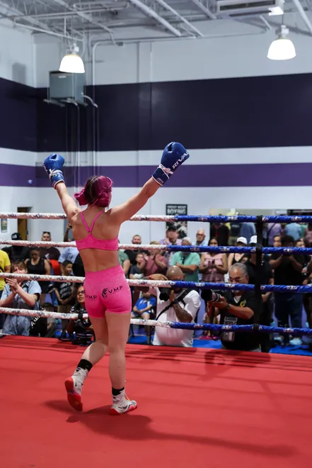 Cheyenne Hanson - 2026 MVPW Open Workouts at Hans Martial Arts Gym in El Paso, Texas Wednesday, May 27, 2026. (Matt Ferris / MVP)