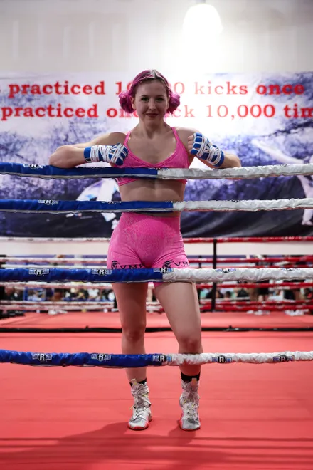 Cheyenne Hanson - 2026 MVPW Open Workouts at Hans Martial Arts Gym in El Paso, Texas Wednesday, May 27, 2026. (Matt Ferris / MVP)