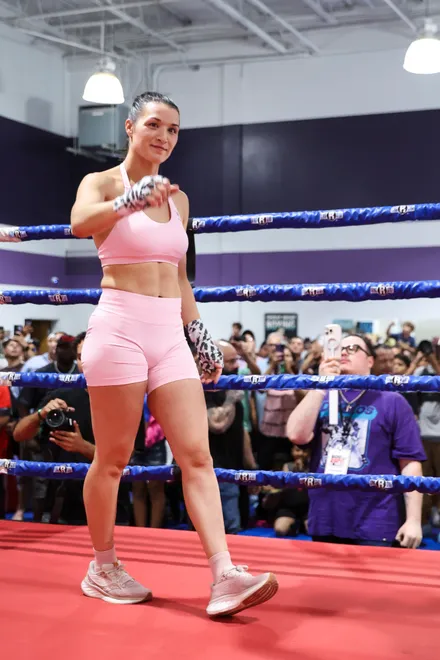 Stephanie Han - 2026 MVPW Open Workouts at Hans Martial Arts Gym in El Paso, Texas Wednesday, May 27, 2026. (Matt Ferris / MVP)