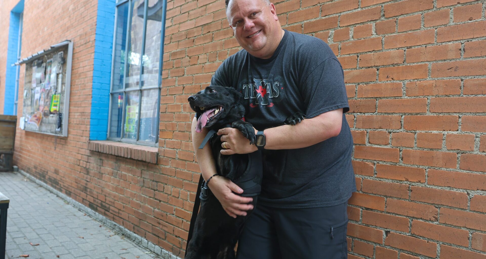 Disabled FIFA volunteer hopes to spread service animal awareness during World Cup 
