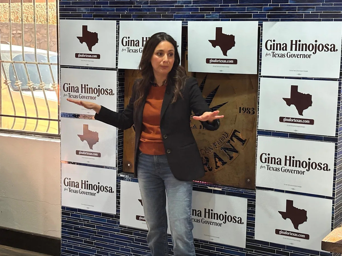 Gina Hinojosa, Gov. Greg Abbott spar on economy in Texas governor race