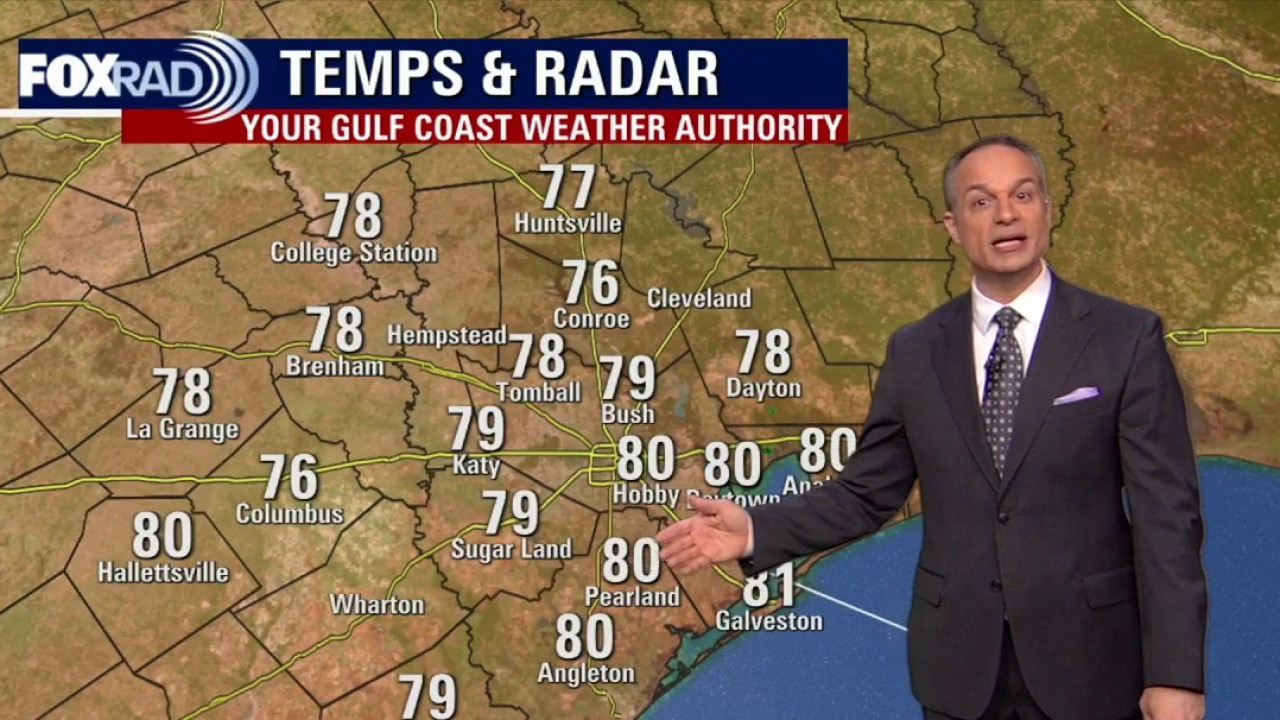 Houston weather: High humidity Wednesday, highs in 90s