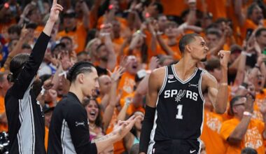 San Antonio Spurs to host media availability following Game 1 loss in 2026 NBA Finals