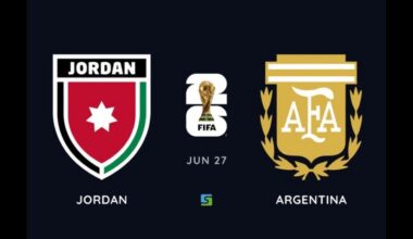 Argentina vs Jordan Saturday Night – Dallas Stadium
