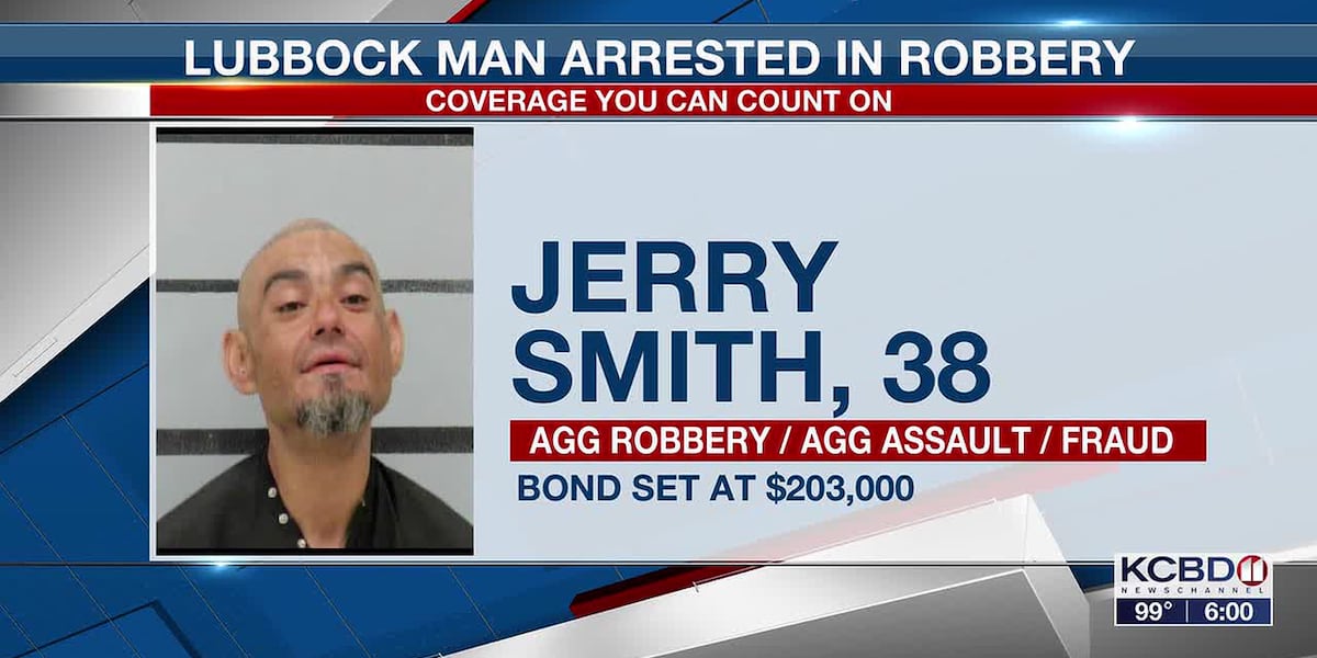 Lubbock man arrested after robbery, gun threats at convenience store