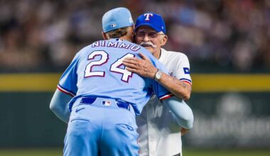 Texas Rangers Salute Wyoming’s Brandon Nimmo With His Own Bobblehead Night