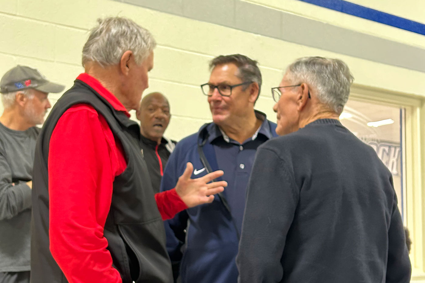Bubba Jennings, his father, Brooks Jennings, and Gerald Myers.