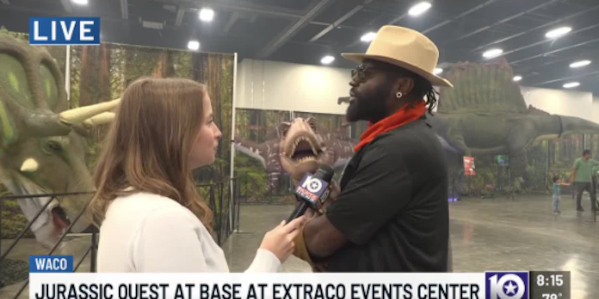 Jurassic Quest roars into Central Texas