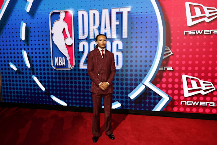 San Antonio’s Kingston Flemings becomes Atlanta Hawks’ No. 8 pick in first round of NBA draft
