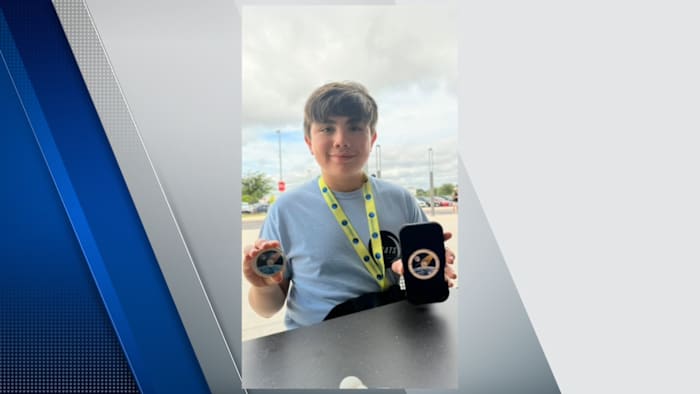 San Antonio student Easton Galindo wins NASA LCATS patch design contest