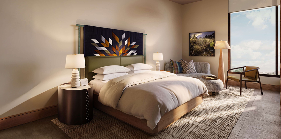 Canyon Ranch Austin King Guest Room