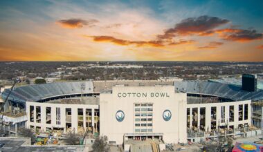 cotton bowl stadium in Fair PArk in Dallas texas