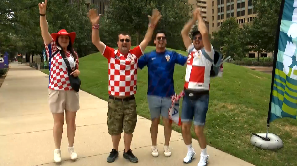 Croatia, England fans gear up for match with Dallas celebrations – NBC 5 Dallas-Fort Worth