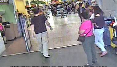 Store security cameras captured Patrick Crusius entering the Cielo Vista Walmart just before 9 a.m. Aug. 3, 2019. The time stamp on the store security system was an hour ahead of local time.