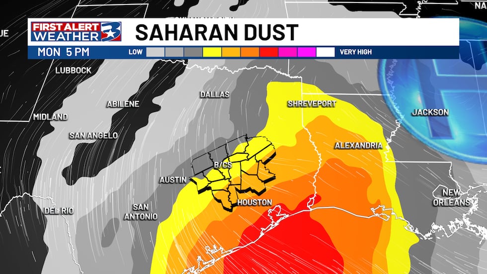 Hazy skies are set to return by or before next week as we welcome a big puff of dust from the...