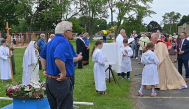Irondequoit parish celebrates Corpus Christi with procession
