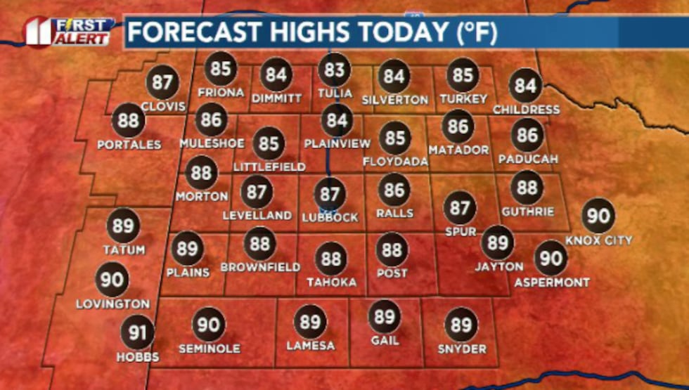 A pleasant and warm Juneteenth is on the way this afternoon