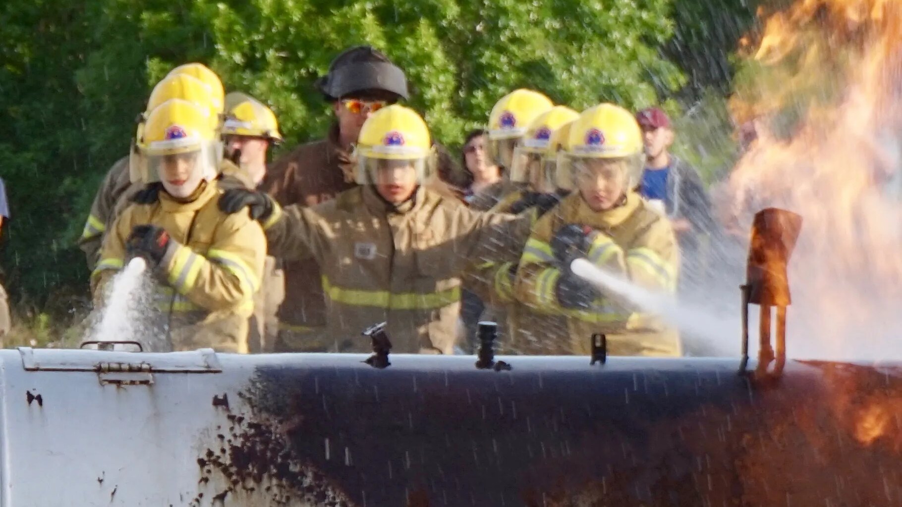 A look inside the San Antonio high school creating firefighters