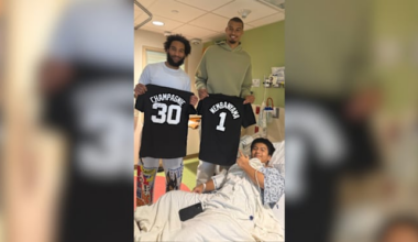 San Antonio family reflects on meeting Victor Wembanyama, Julian Champagnie at hospital