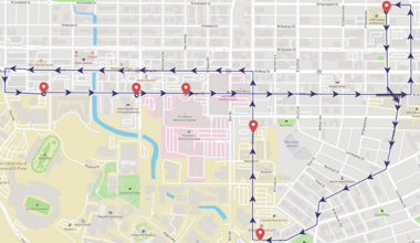 Effective Tuesday, June 30, the Miner Metro Shuttle’s Campus Loop (Green) Route will be suspended and replaced by the East (Blue) Route due to ongoing campus construction impacts.