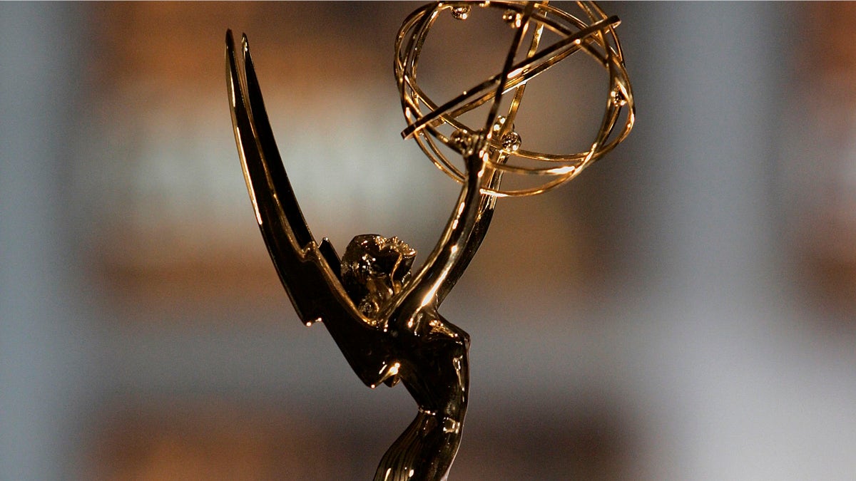 NORTH HOLLYWOOD, CA - JULY 14: A close up of the statuette is seend during the announcement of the nominees for the 57th Annual Primetime Emmy Awards at The Academy of Television, Arts and Sciences July 14, 2005 in North Hollywood, California. (Photo by Vince Bucci/Getty Images)