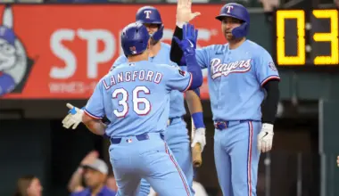 Wyatt Langford hits 3-run homer as Rangers win 4-3 to end 6-series losing streak against Padres