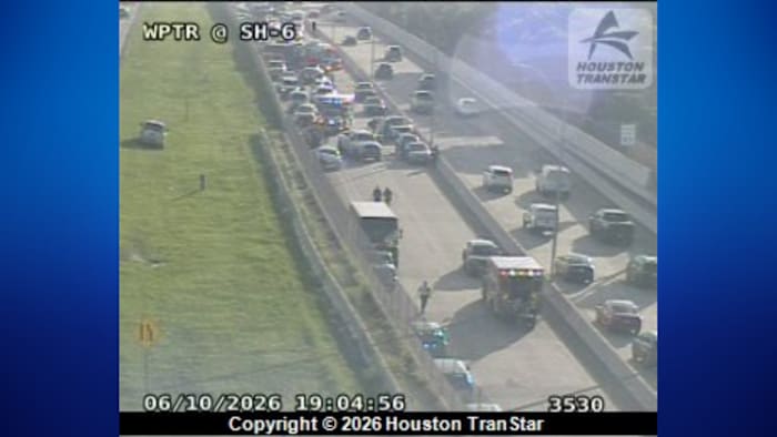 Eastbound lanes of Westpark Tollway reopen near Highway 6 after crash